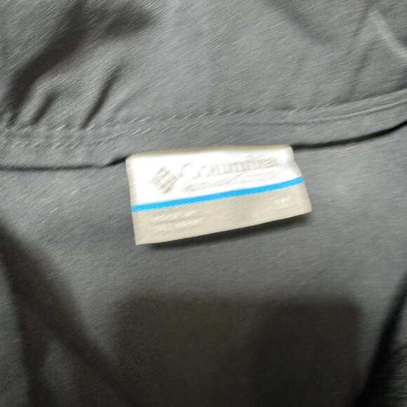 Columbia Leslie Falls Zip Dress Omni Shield Packable Black Womens M Lightweight - Picture 5 of 7